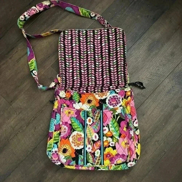 Vera Bradley Va Va Bloom Hipster Crossbody Shoulder Bag - Picture 5 of 8